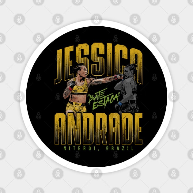 Jessica Andrade Bate Estaca Magnet by ganisfarhan